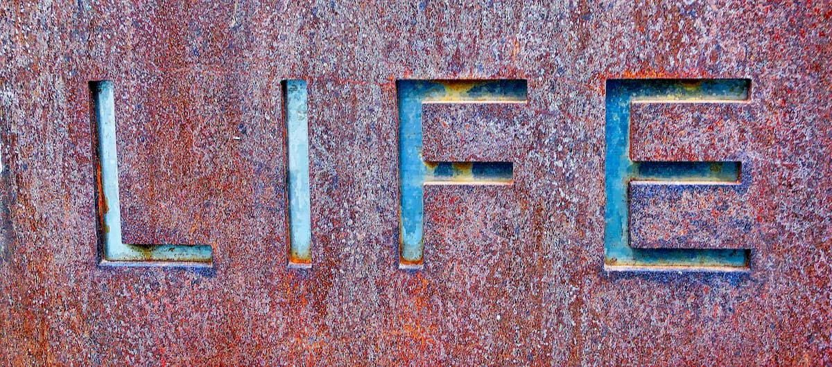 image of the word life - reframing your life story