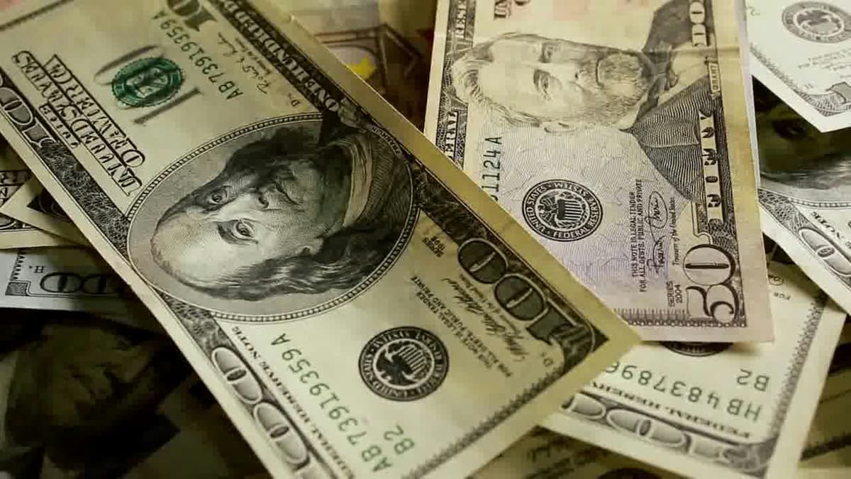 Cash money on a table having effect on nervous system